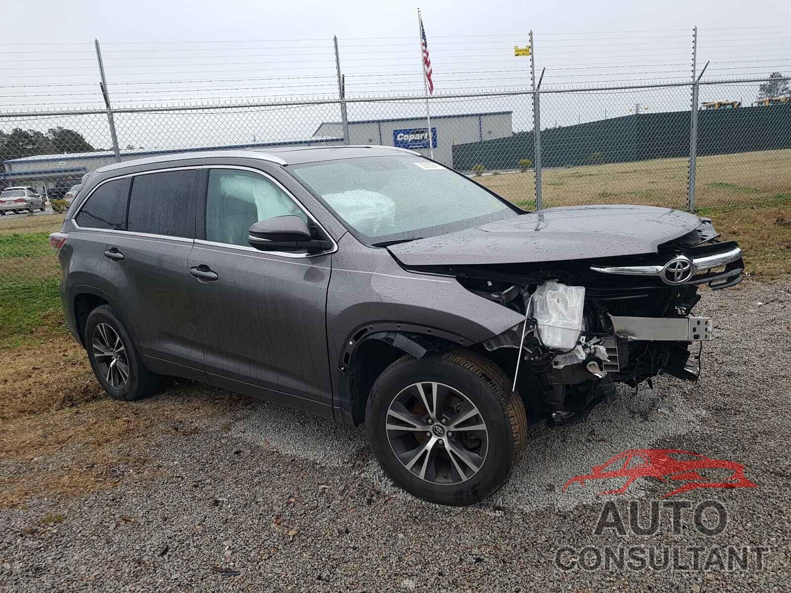 TOYOTA HIGHLANDER 2016 - 5TDKKRFH6GS154045