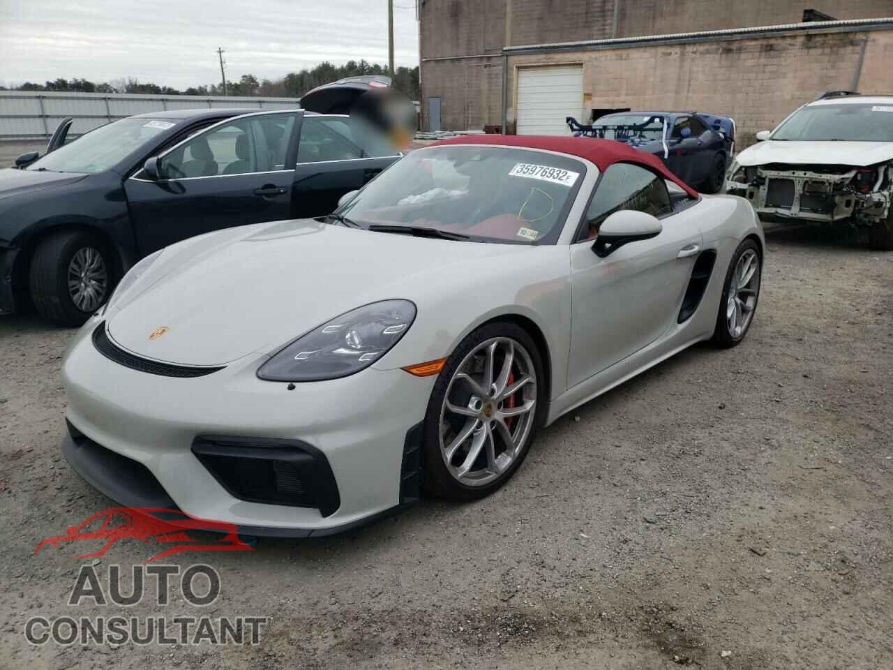 PORSCHE BOXSTER 2021 - WP0CC2A84MS240215