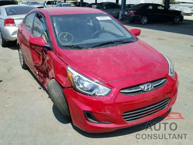 HYUNDAI ACCENT 2016 - KMHCT4AEXGU124538