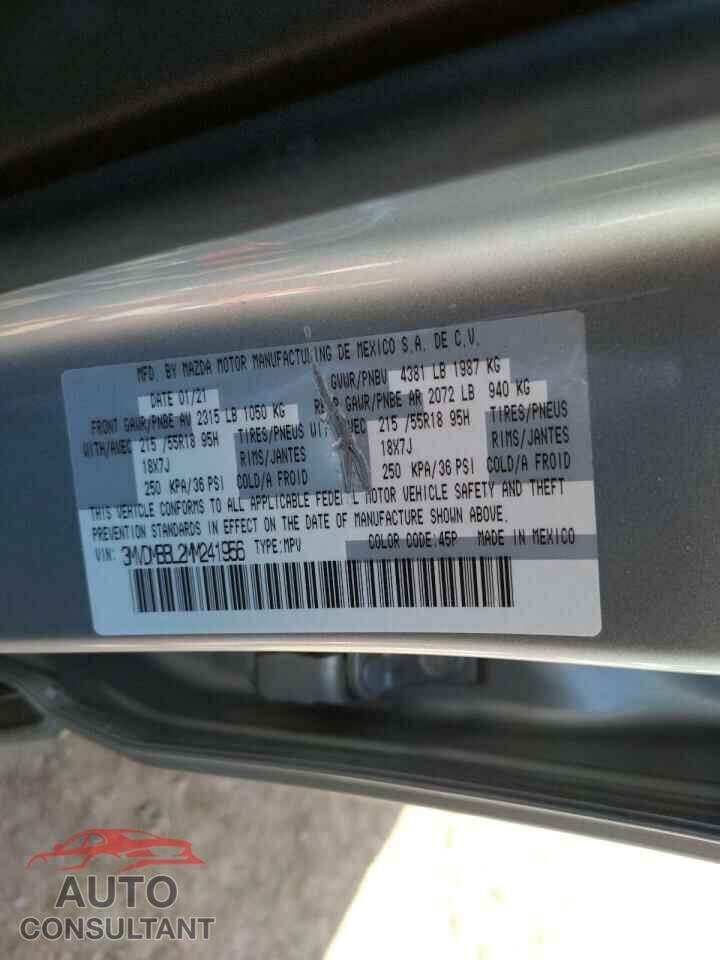 MAZDA CX30 2021 - 3MVDMBBL2MM241956