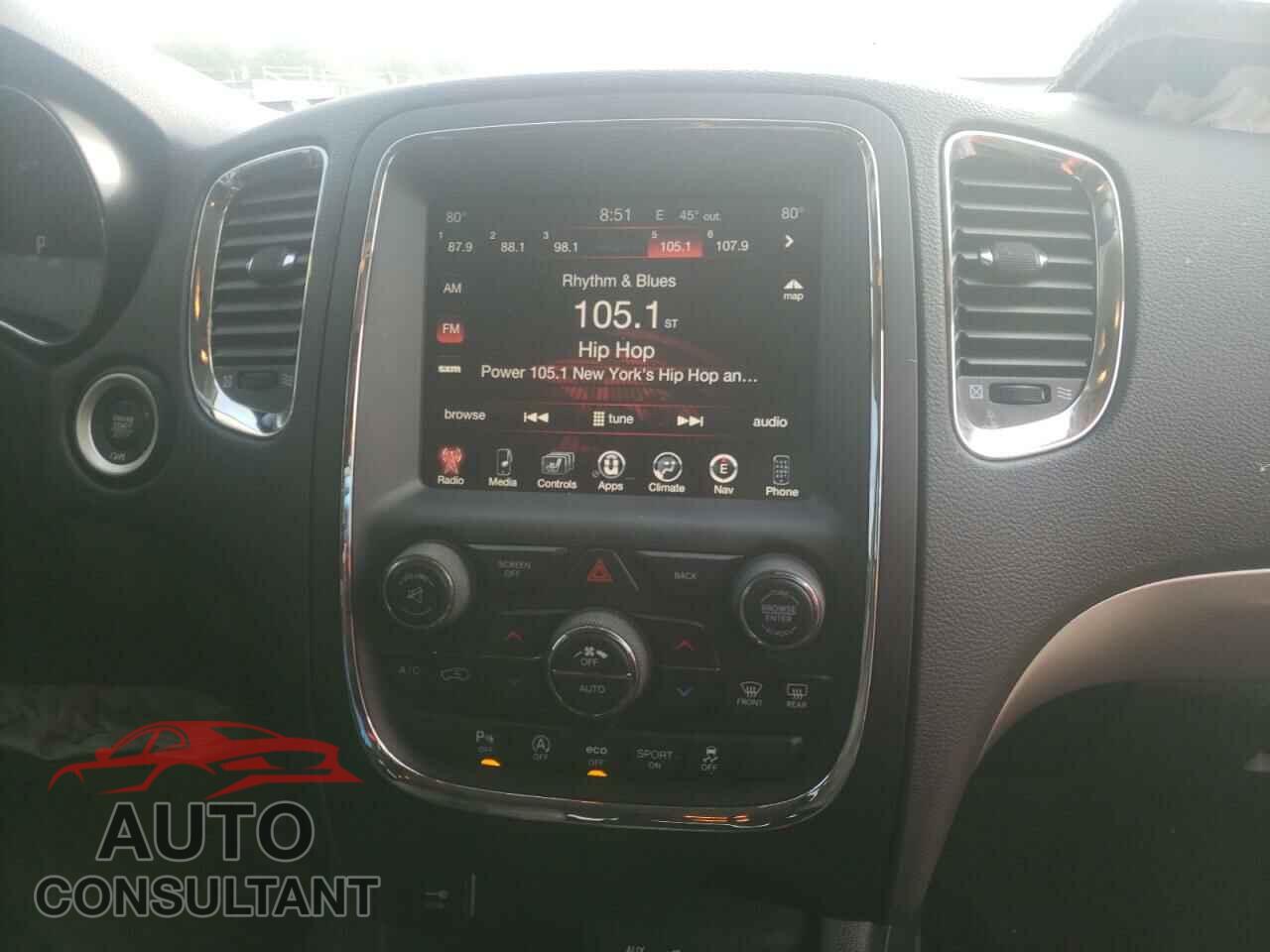DODGE DURANGO 2017 - 1C4RDJAG4HC958047