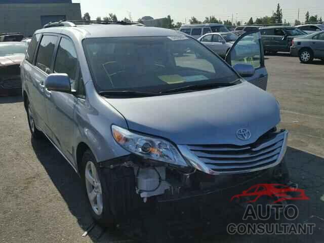 TOYOTA SIENNA 2015 - 5TDKK3DC5FS608613