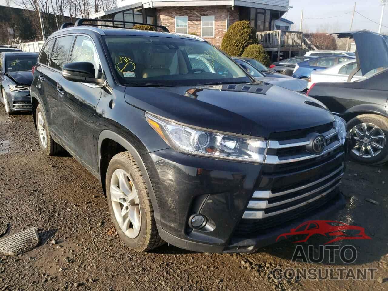 TOYOTA HIGHLANDER 2017 - 5TDDZRFH5HS417146