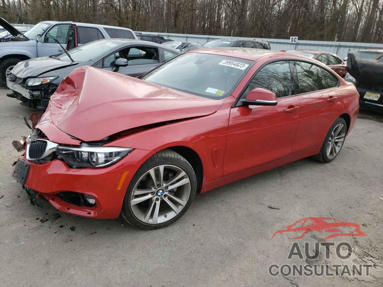 BMW 4 SERIES 2018 - WBA4J3C55JBL04788