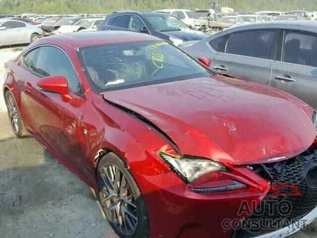 LEXUS RC 2016 - JTHHA5BC9G5002085
