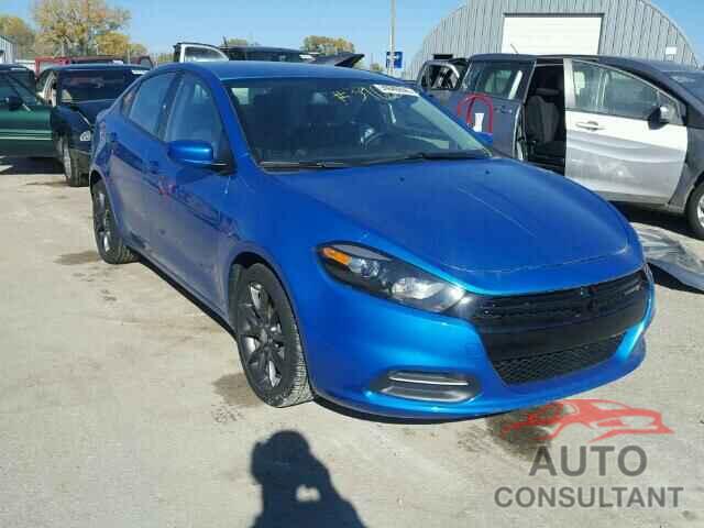 DODGE DART 2015 - 1C3CDFAAXFD434413