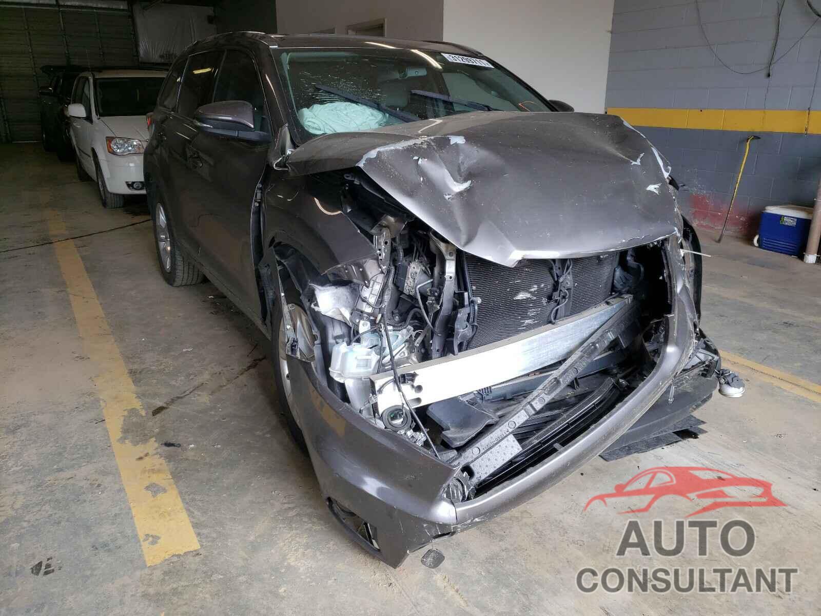 TOYOTA HIGHLANDER 2016 - 5TDYKRFH1GS153220