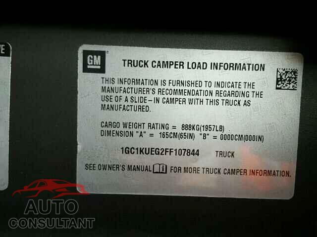 CHEVROLET SILVERADO 2015 - 2C3CDZAG4GH279612