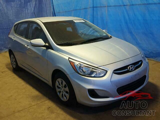 HYUNDAI ACCENT 2017 - KMHCT5AE6HU323044