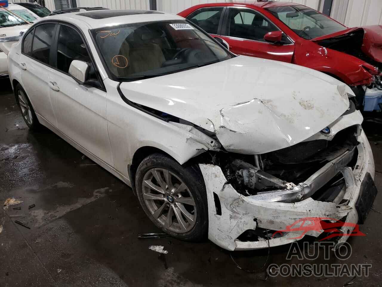 BMW 3 SERIES 2017 - WBA8A3C5XHK691396