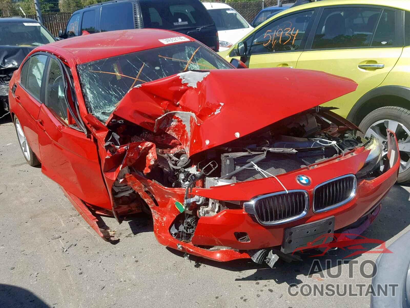 BMW 3 SERIES 2016 - 2C3CDZFJ9JH334342