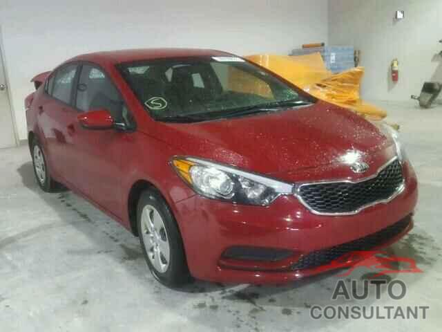 KIA FORTE 2016 - KNAFK4A62G5441458