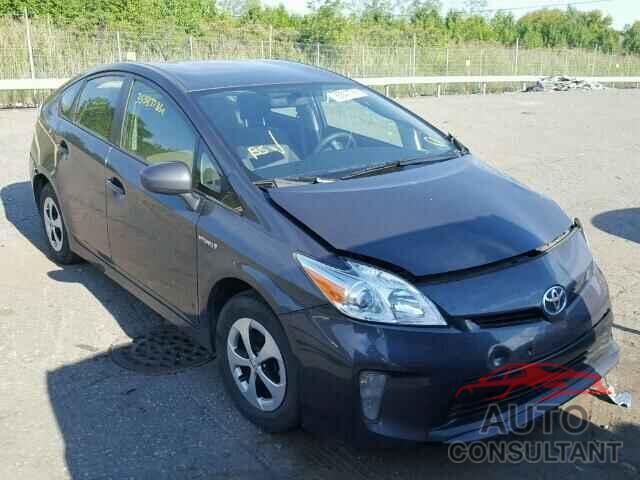 TOYOTA PRIUS 2012 - JTDKN3DU5C1561348