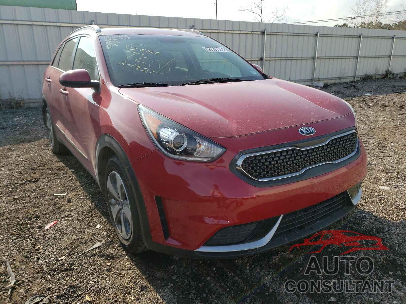 KIA NIRO 2017 - KNDCB3LC6H5062614