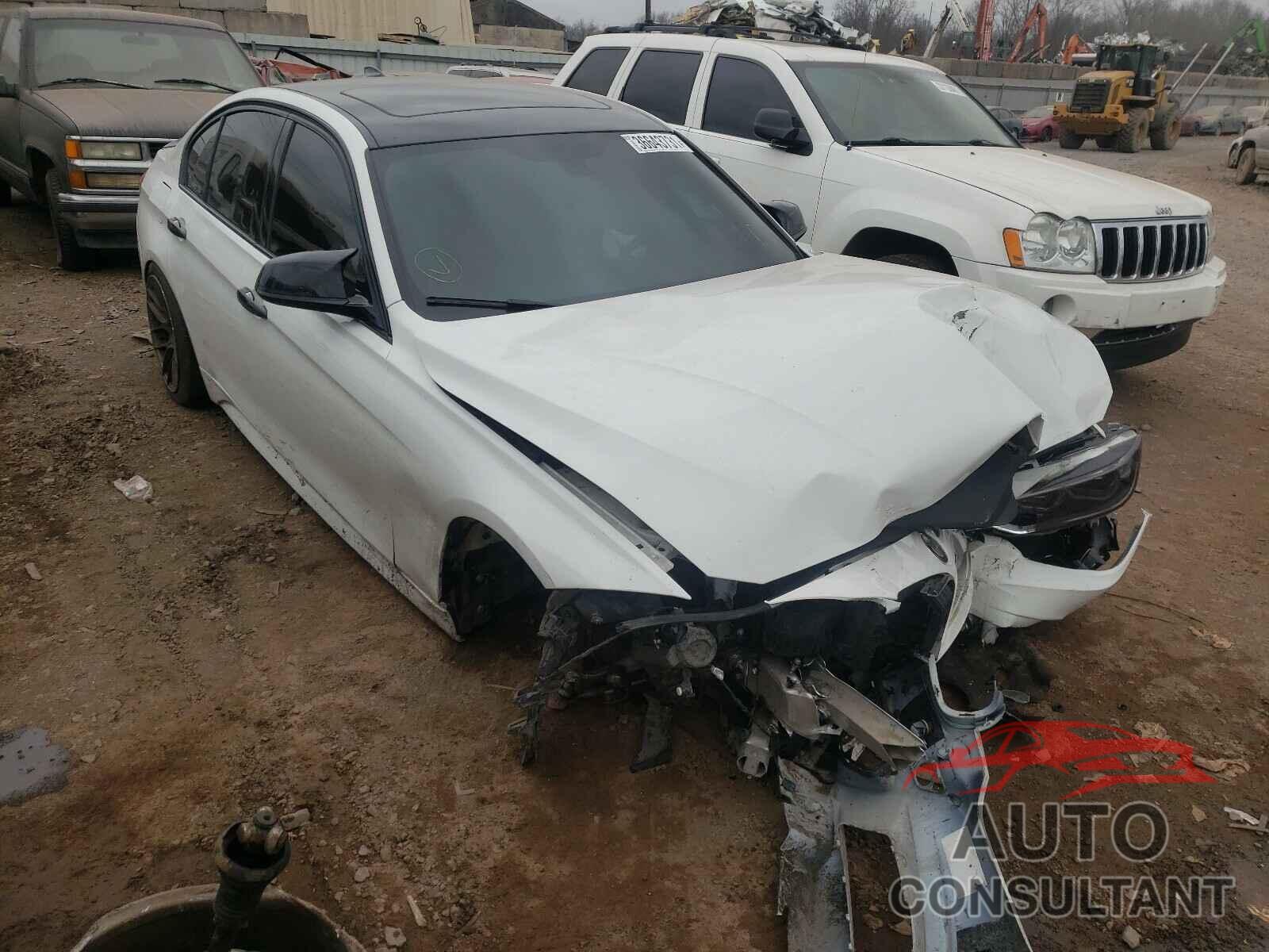 BMW 3 SERIES 2017 - WBA8D9G35HNU64456