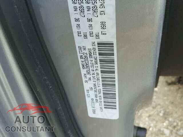 DODGE CARAVAN 2016 - 2C4RDGCG4GR276307