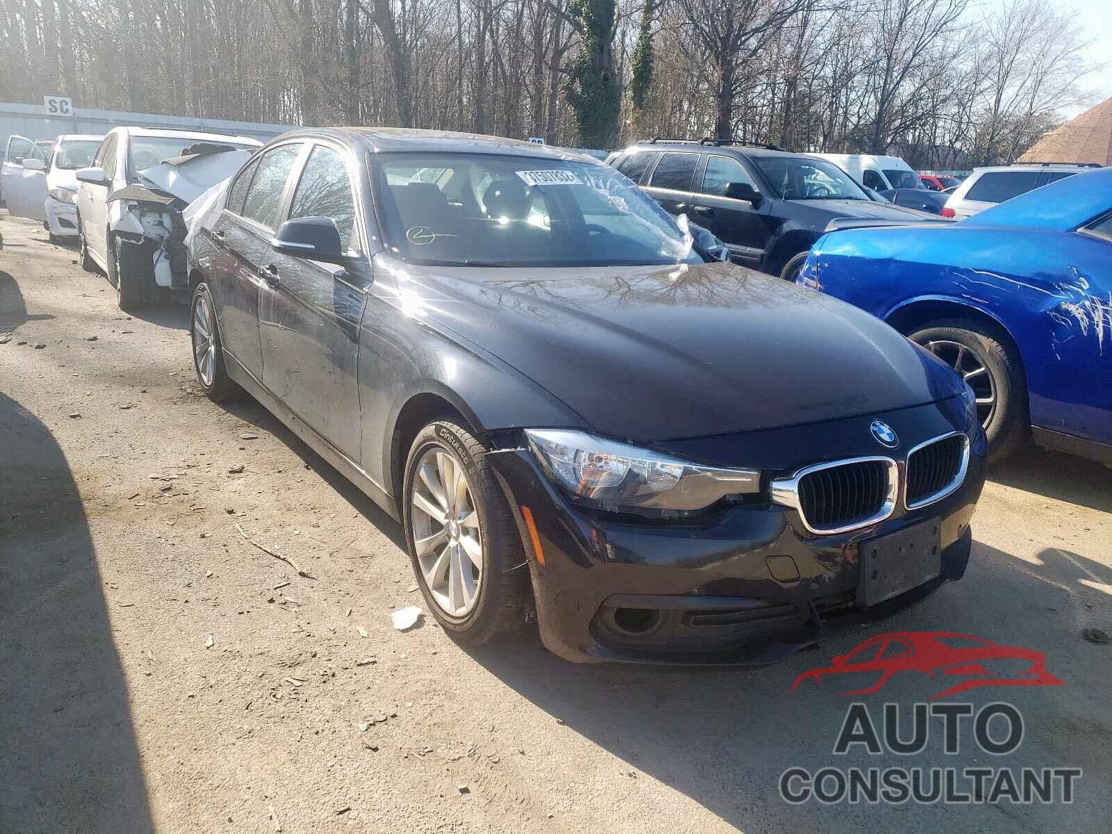 BMW 3 SERIES 2017 - WBA8A3C38HK692853