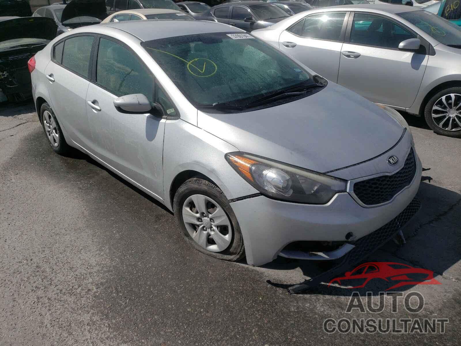 KIA FORTE 2016 - KNAFK4A65G5538945
