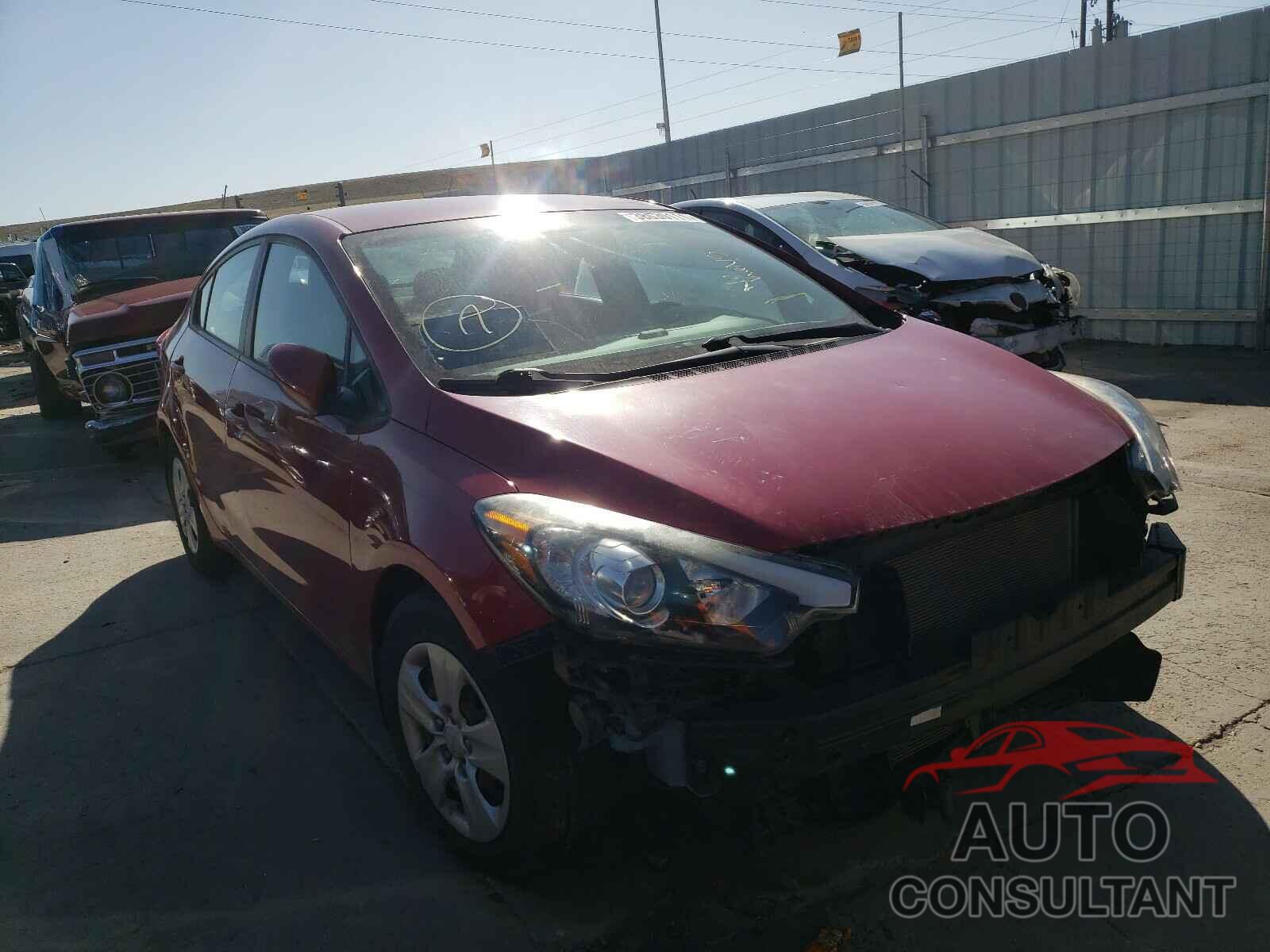 KIA FORTE 2016 - KNAFK4A66G5598605