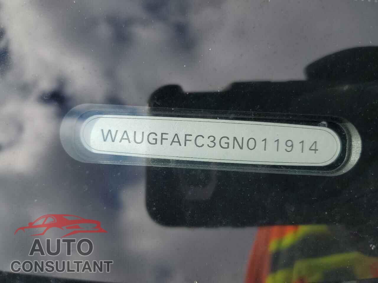 AUDI A6 2016 - WAUGFAFC3GN011914