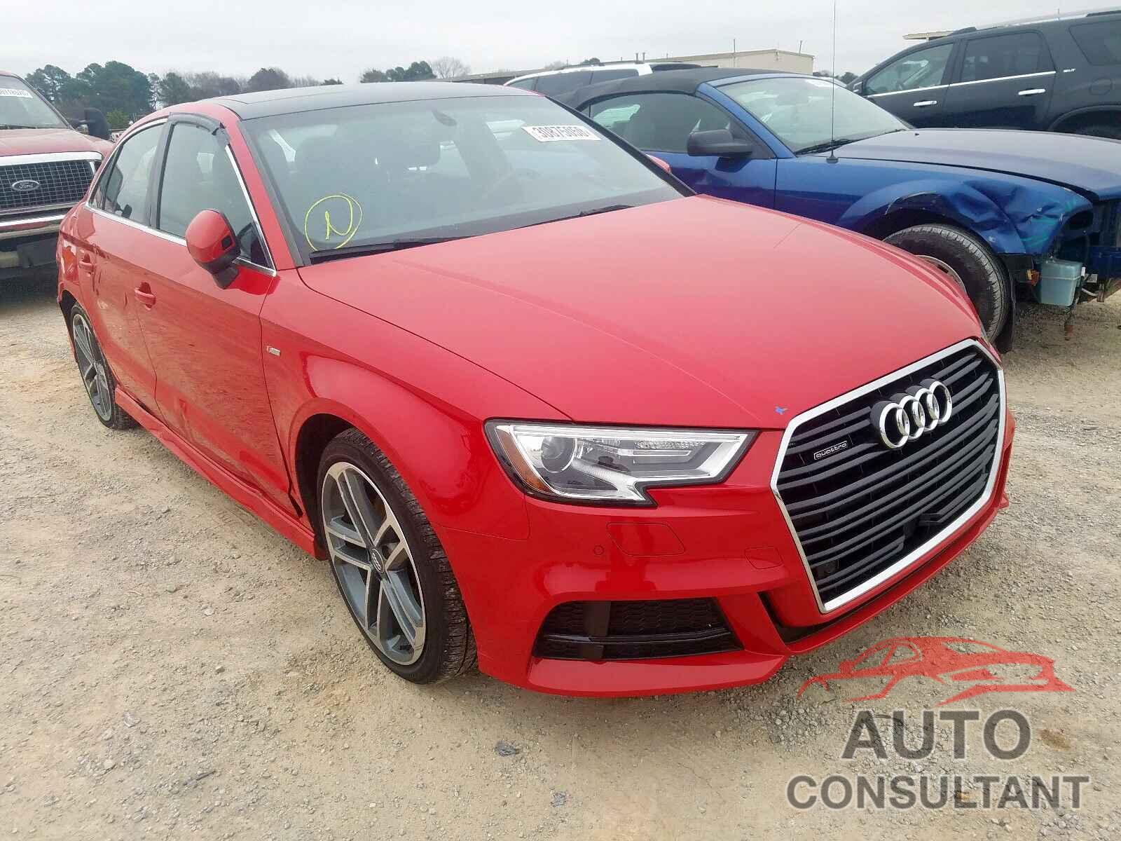 AUDI A3 2017 - WAUJ8GFF7H1056103