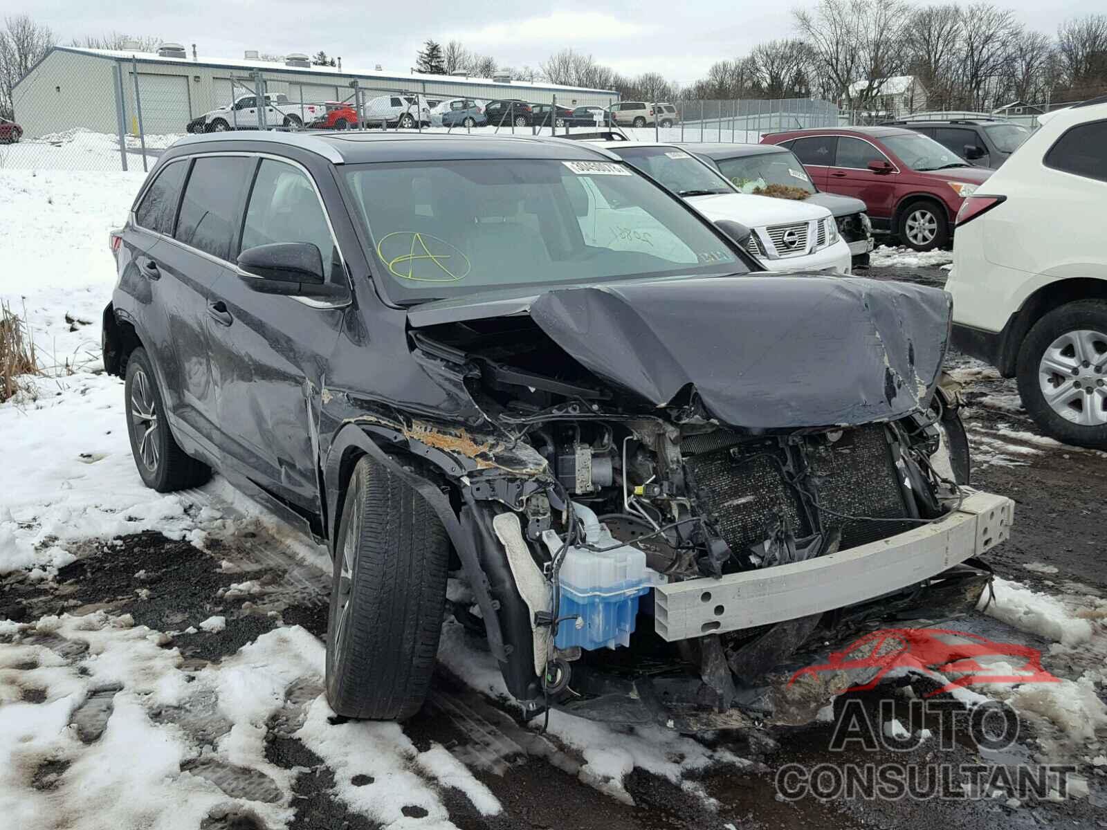 TOYOTA HIGHLANDER 2016 - 5TDJKRFH0GS232461