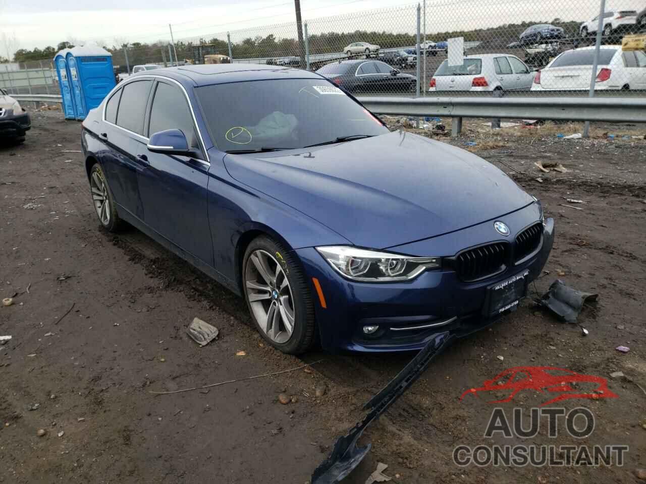 BMW 3 SERIES 2017 - WBA8D9G5XHNT91182