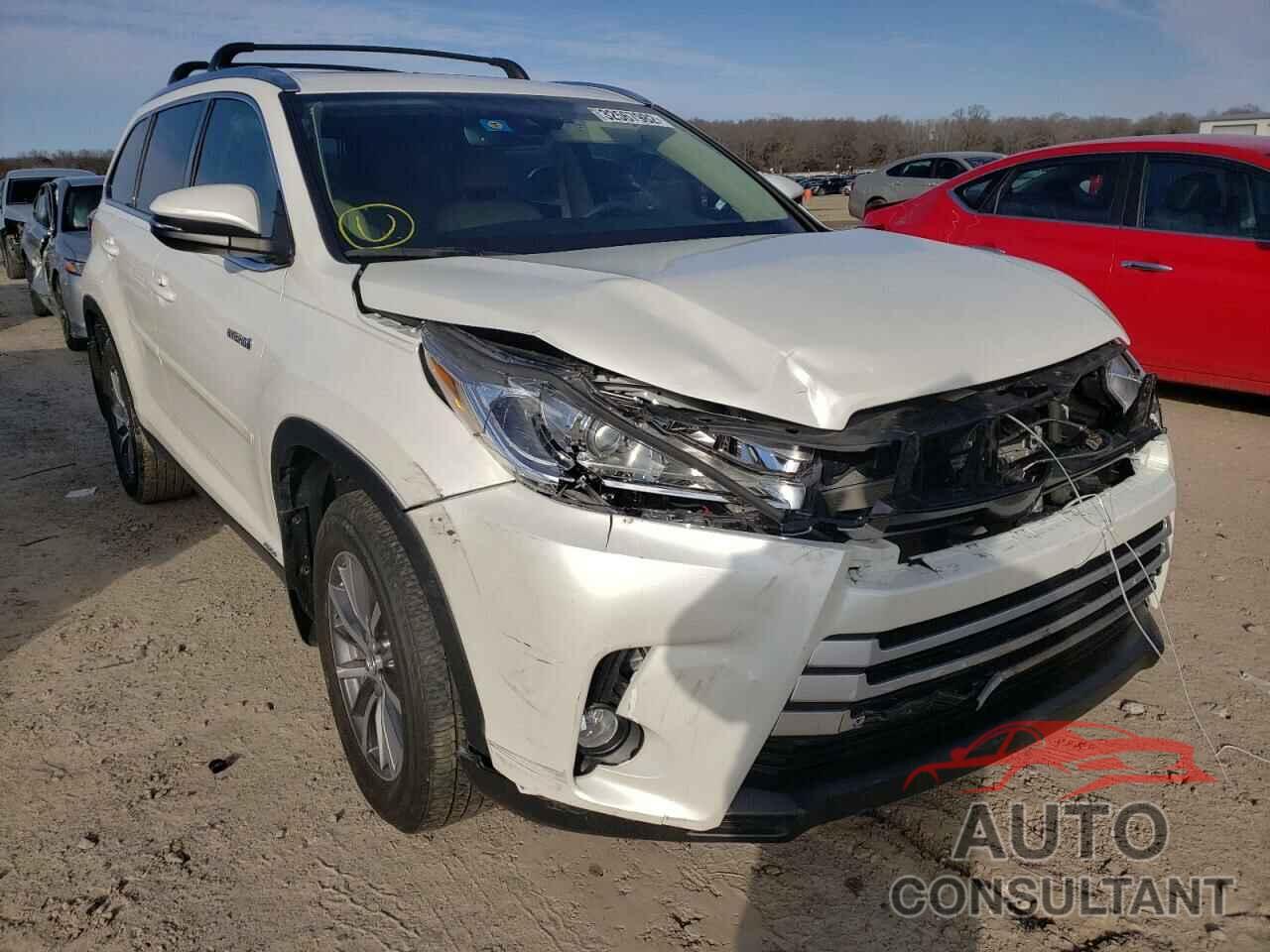 TOYOTA HIGHLANDER 2019 - 5TDJGRFH3KS055351