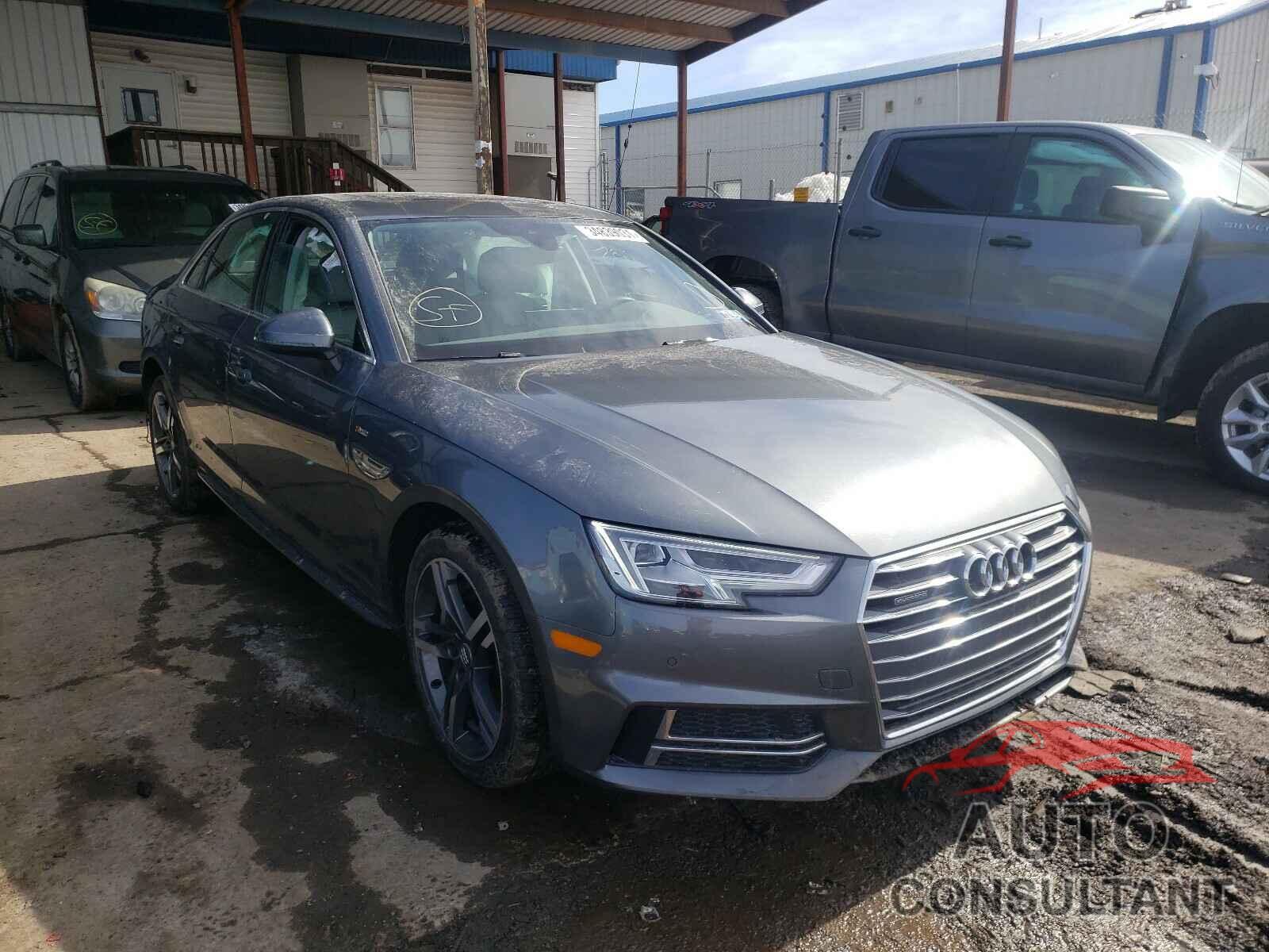 AUDI A4 2017 - WAUENAF40HN038024