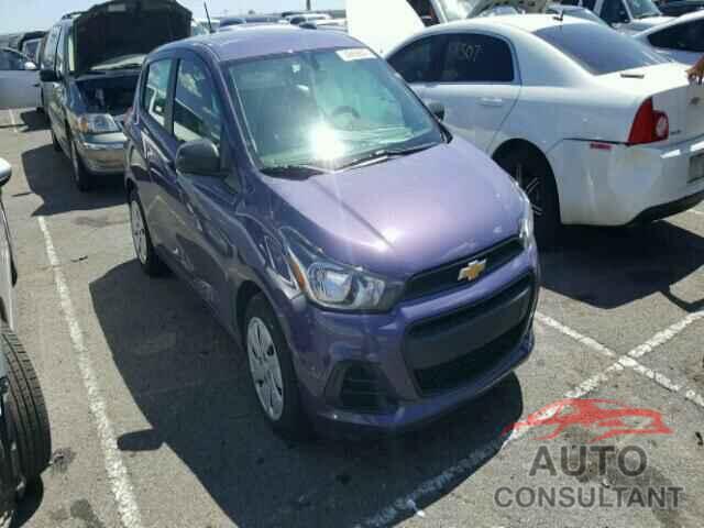 CHEVROLET SPARK 2017 - KL8CB6SA4HC787196