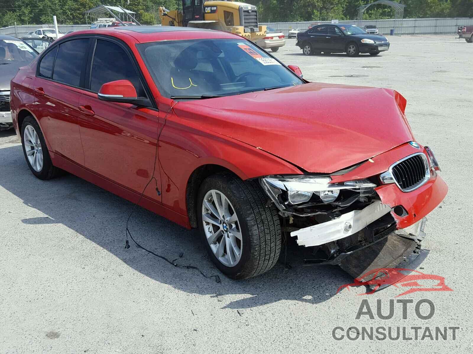 BMW 3 SERIES 2016 - WBA8E1G5XGNT36731