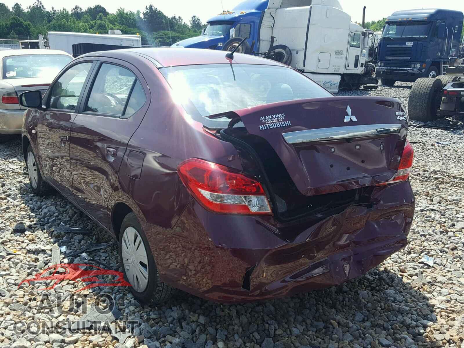 MITSUBISHI MIRAGE 2017 - ML32F3FJ5HHF19492