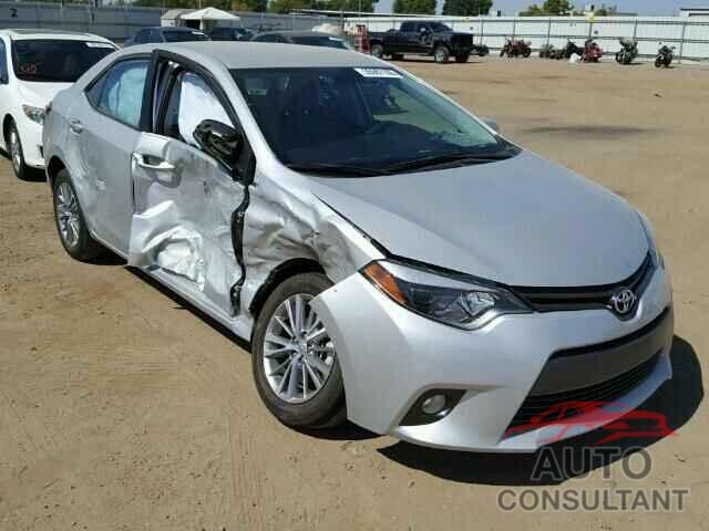 TOYOTA COROLLA 2015 - 5YFBURHE3FP226114
