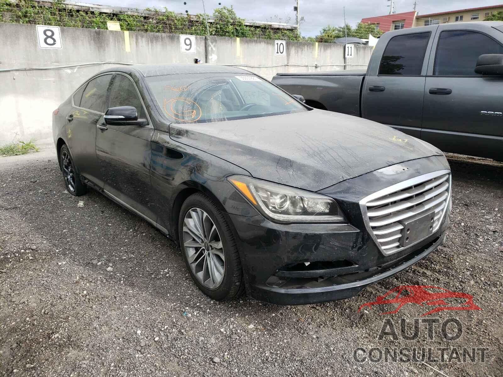 HYUNDAI GENESIS 2016 - KMHGN4JE9GU138829