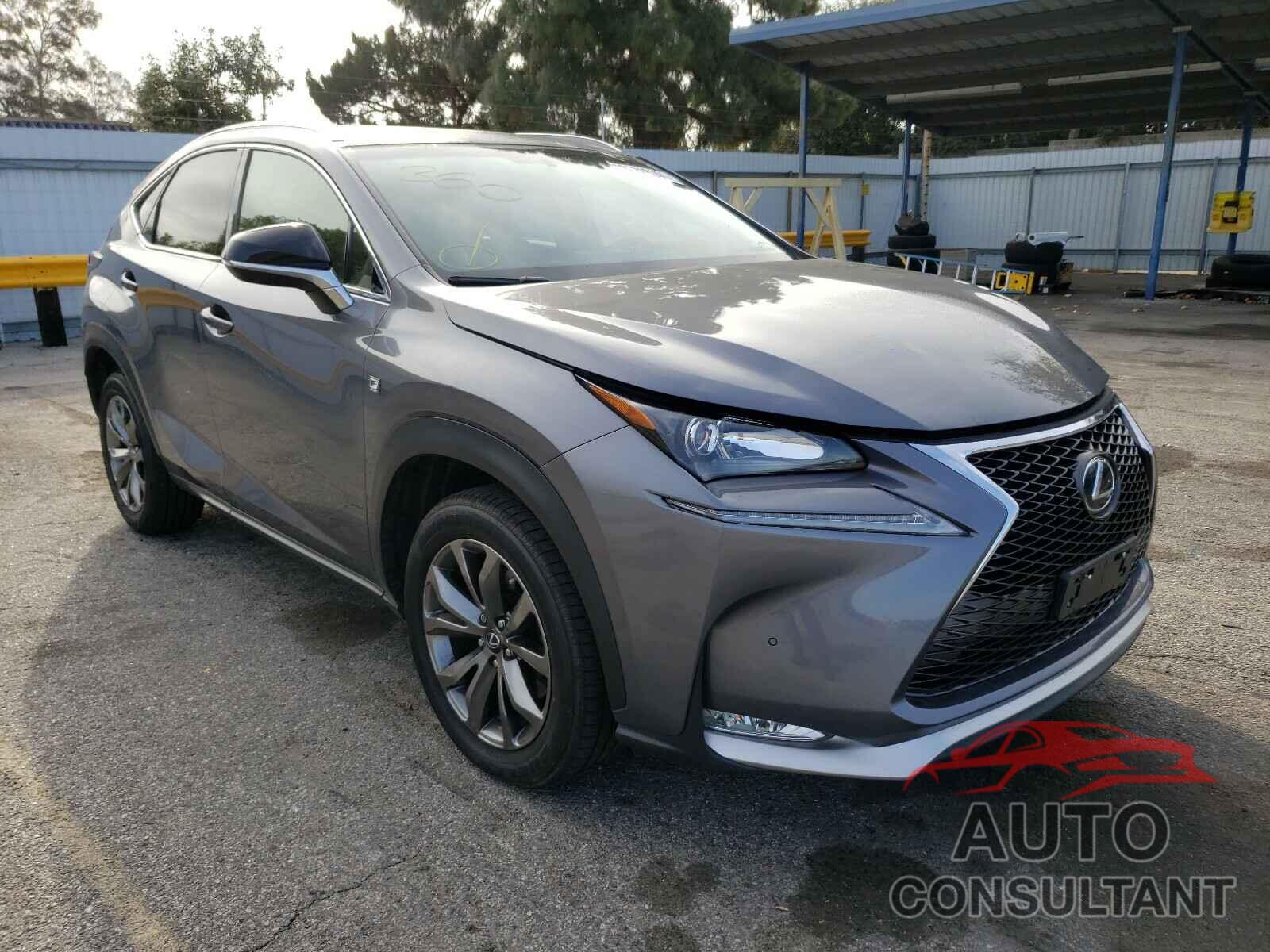 LEXUS NX 2016 - JTJYARBZ4G2037144