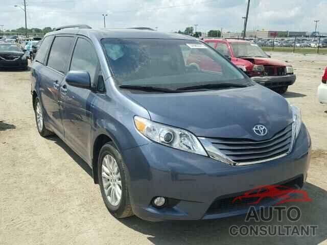 TOYOTA SIENNA 2017 - 5TDYZ3DC9HS768454