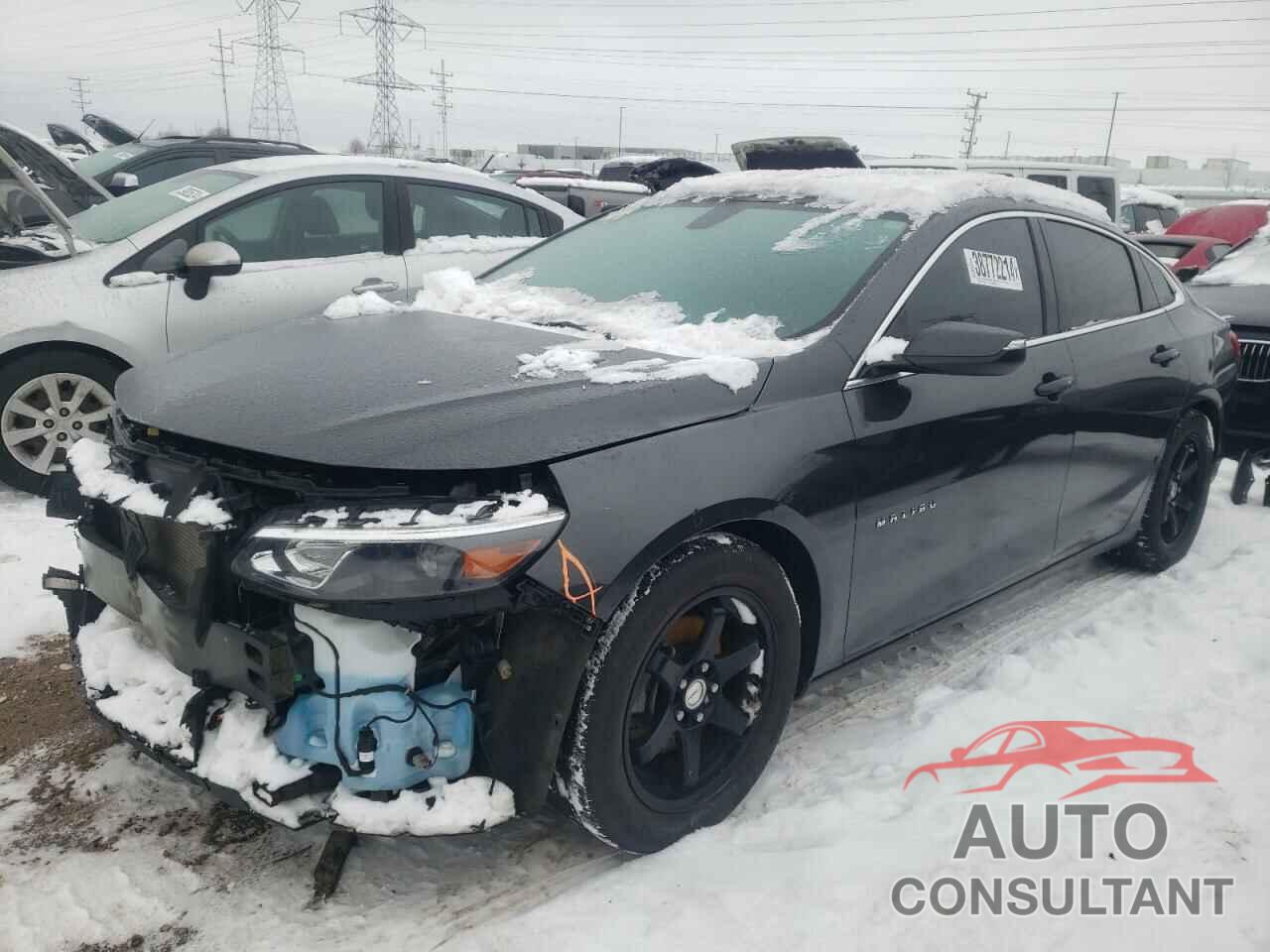CHEVROLET MALIBU 2017 - 1G1ZE5ST8HF212241