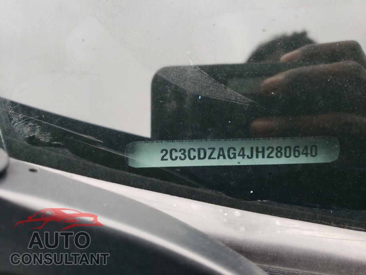 DODGE CHALLENGER 2018 - 2C3CDZAG4JH280640