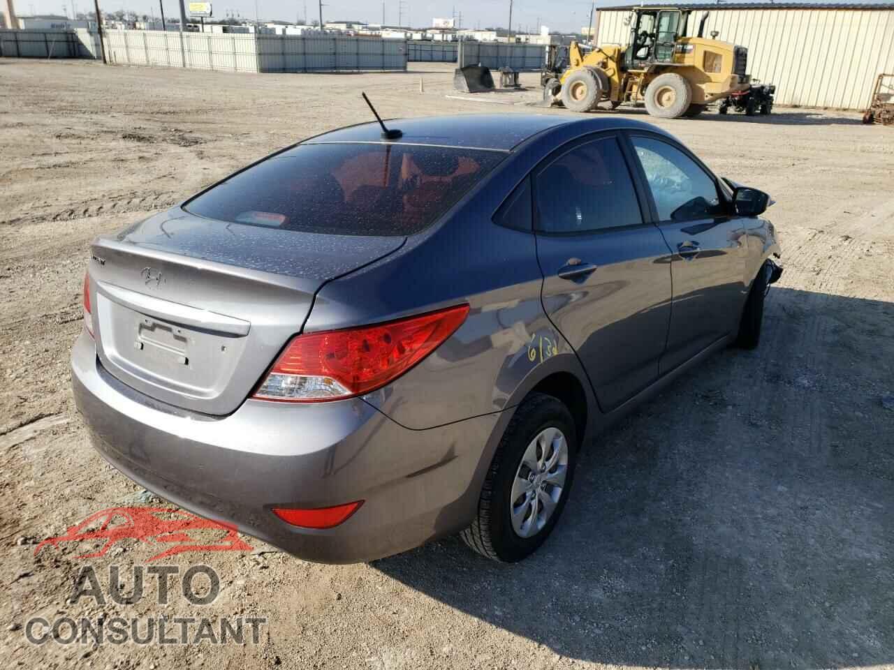 HYUNDAI ACCENT 2016 - KMHCT4AE5GU108148