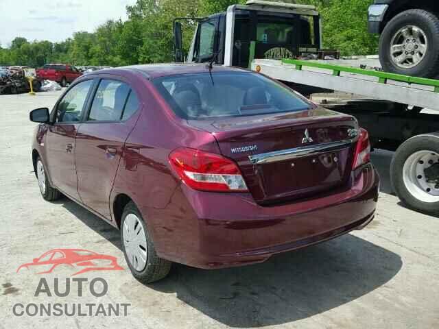 MITSUBISHI MIRAGE 2017 - 1V2DR2CAXKC533710