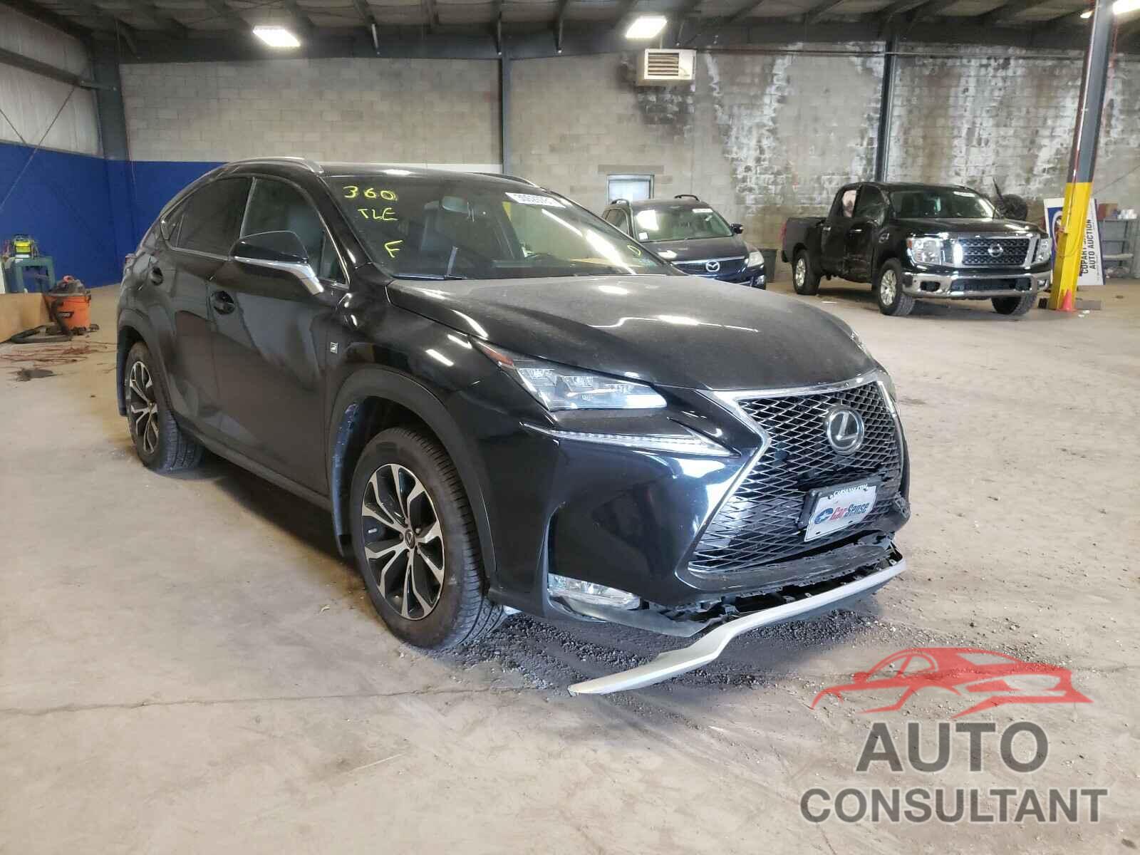 LEXUS NX 2017 - JTJBARBZ9H2120821