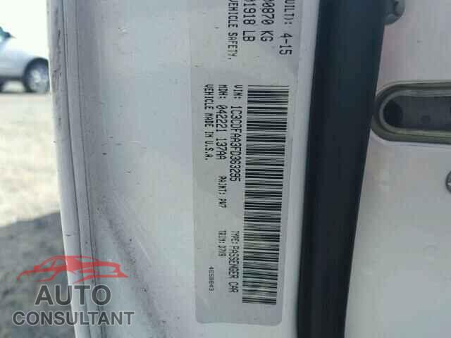 DODGE DART 2015 - 1C3CDFAA3FD363295