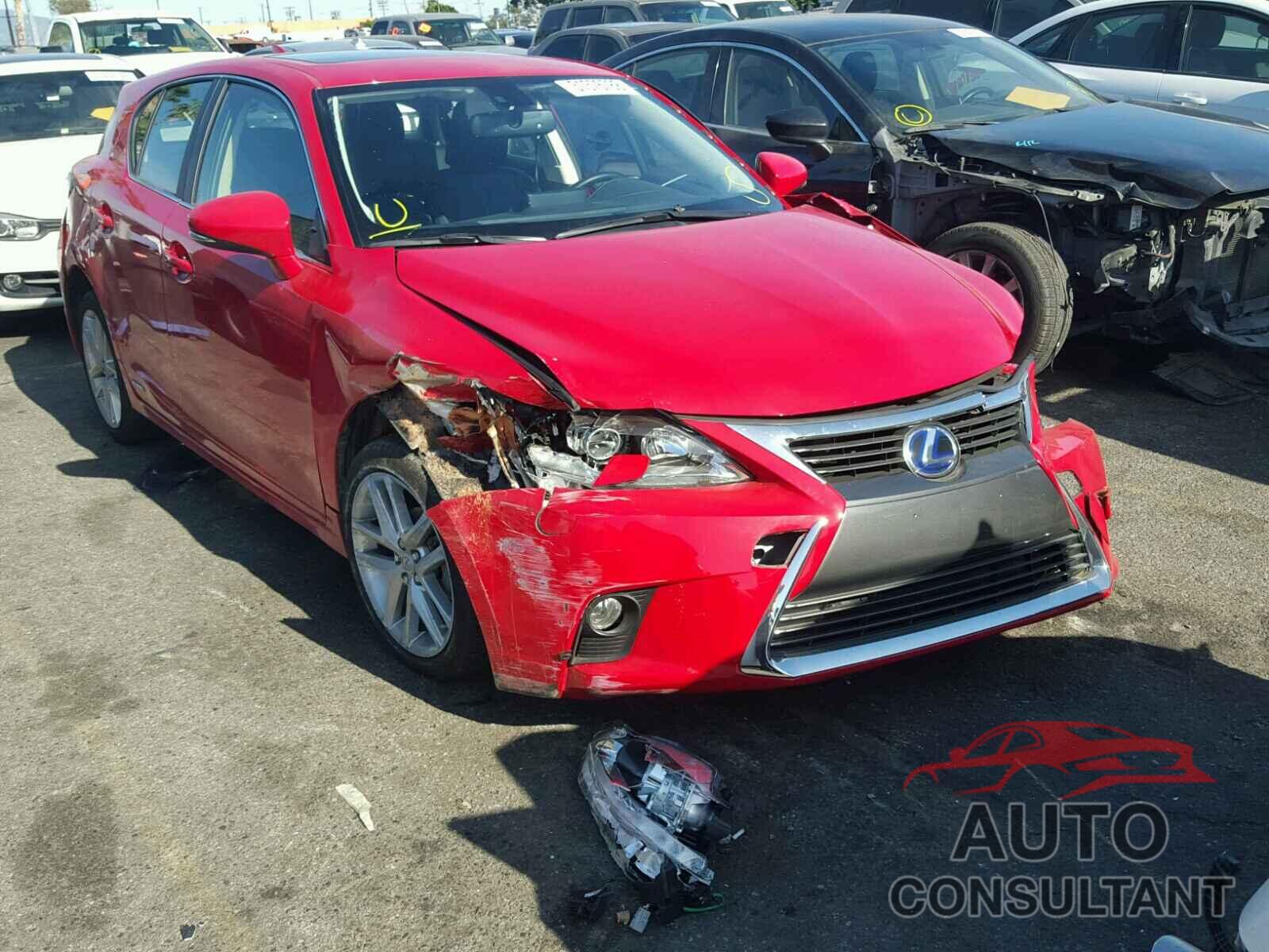 LEXUS CT 200 2017 - JTHKD5BH8H2284165