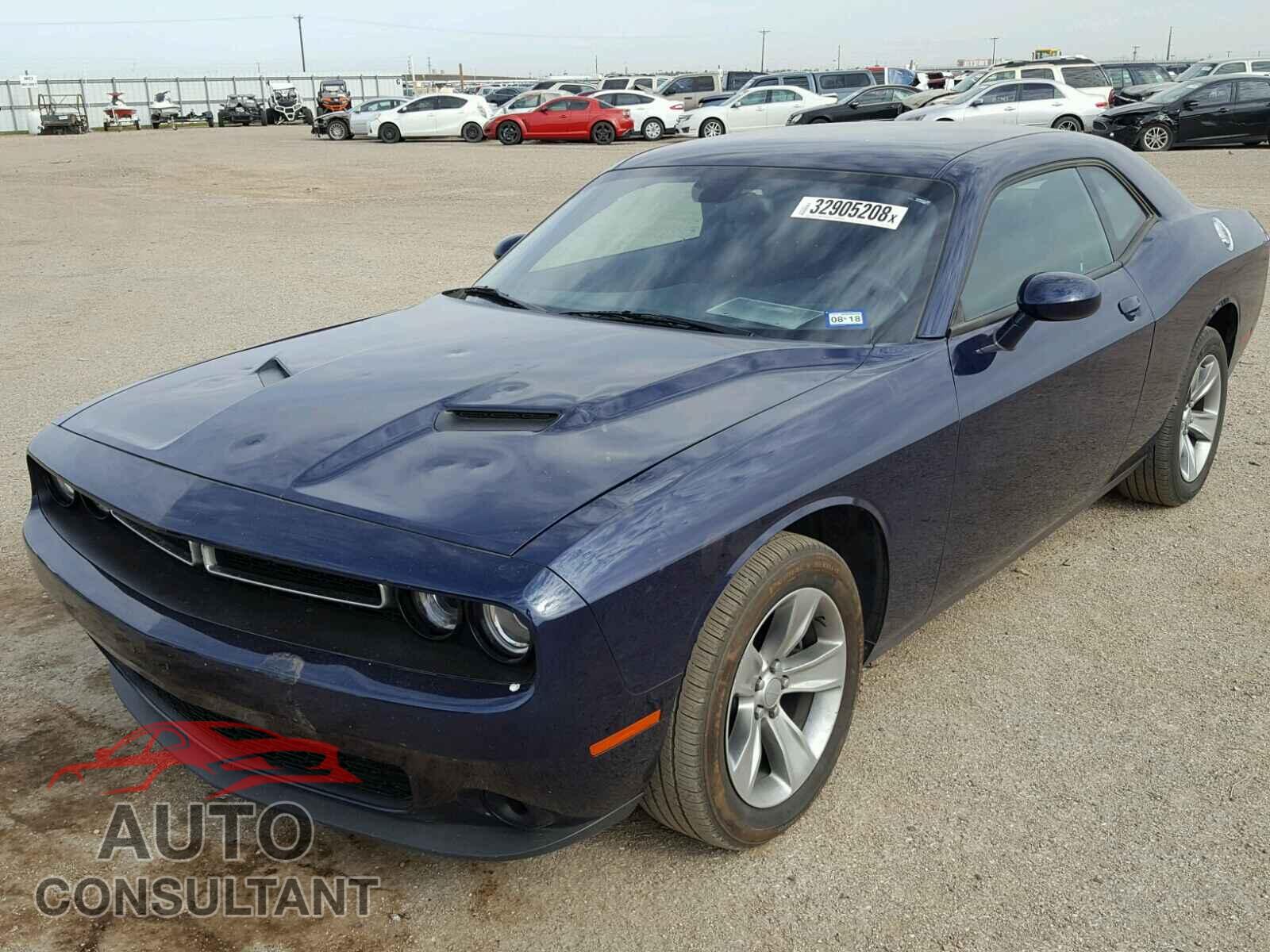 DODGE CHALLENGER 2016 - 2C3CDZAGXGH336542