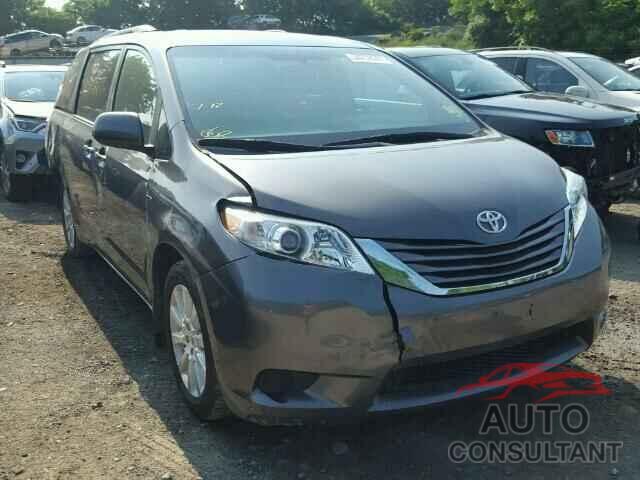 TOYOTA SIENNA 2016 - 5TDJK3DC6GS141540