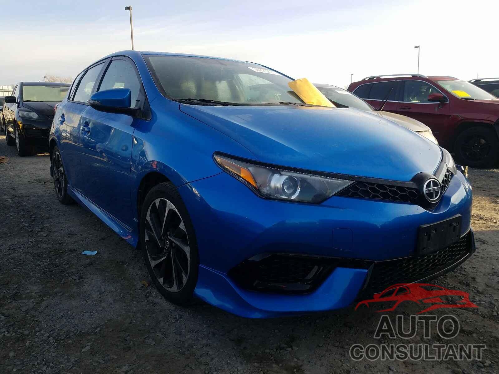 TOYOTA SCION 2016 - JTNKARJE2GJ521208