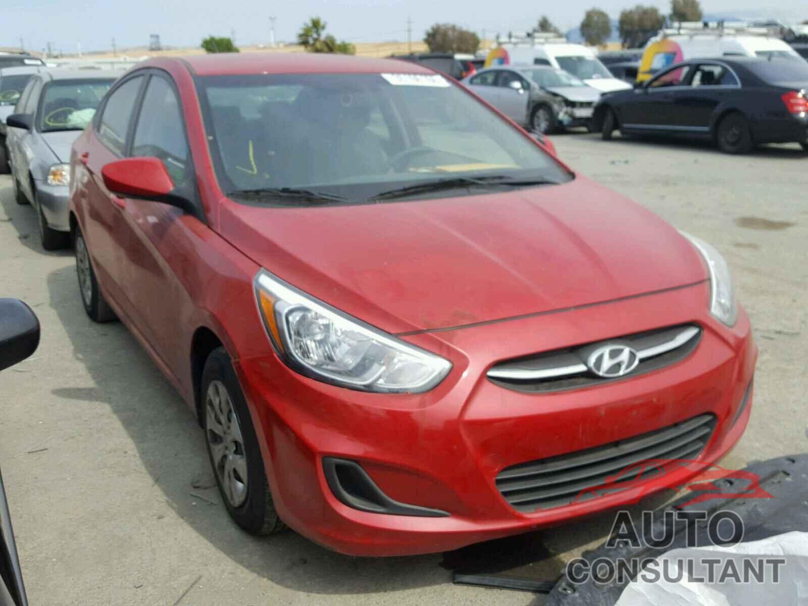 HYUNDAI ACCENT 2017 - KMHCT4AE3HU343732