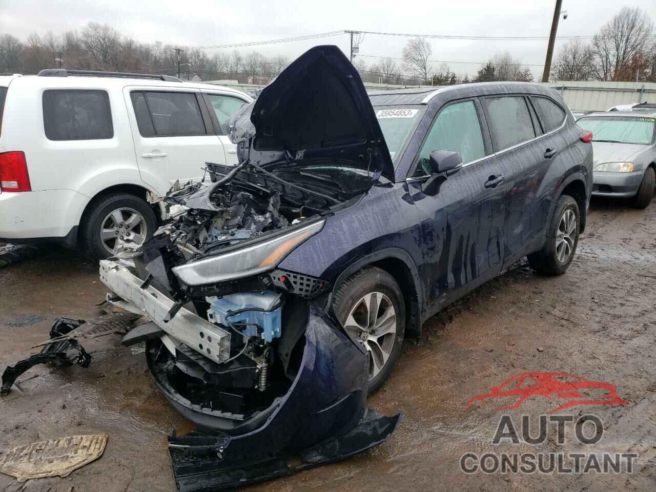 TOYOTA HIGHLANDER 2021 - 5TDGZRBH0MS105202