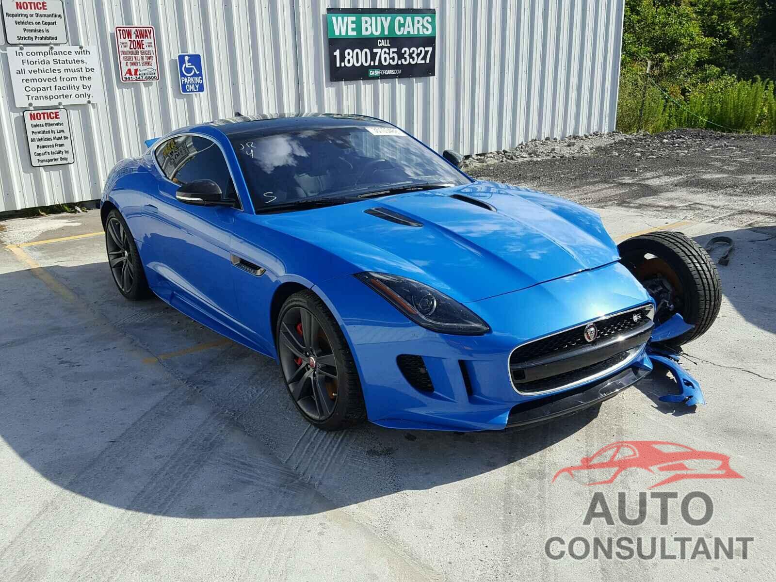 JAGUAR F-TYPE 2017 - SAJWA6BU7H8K39599