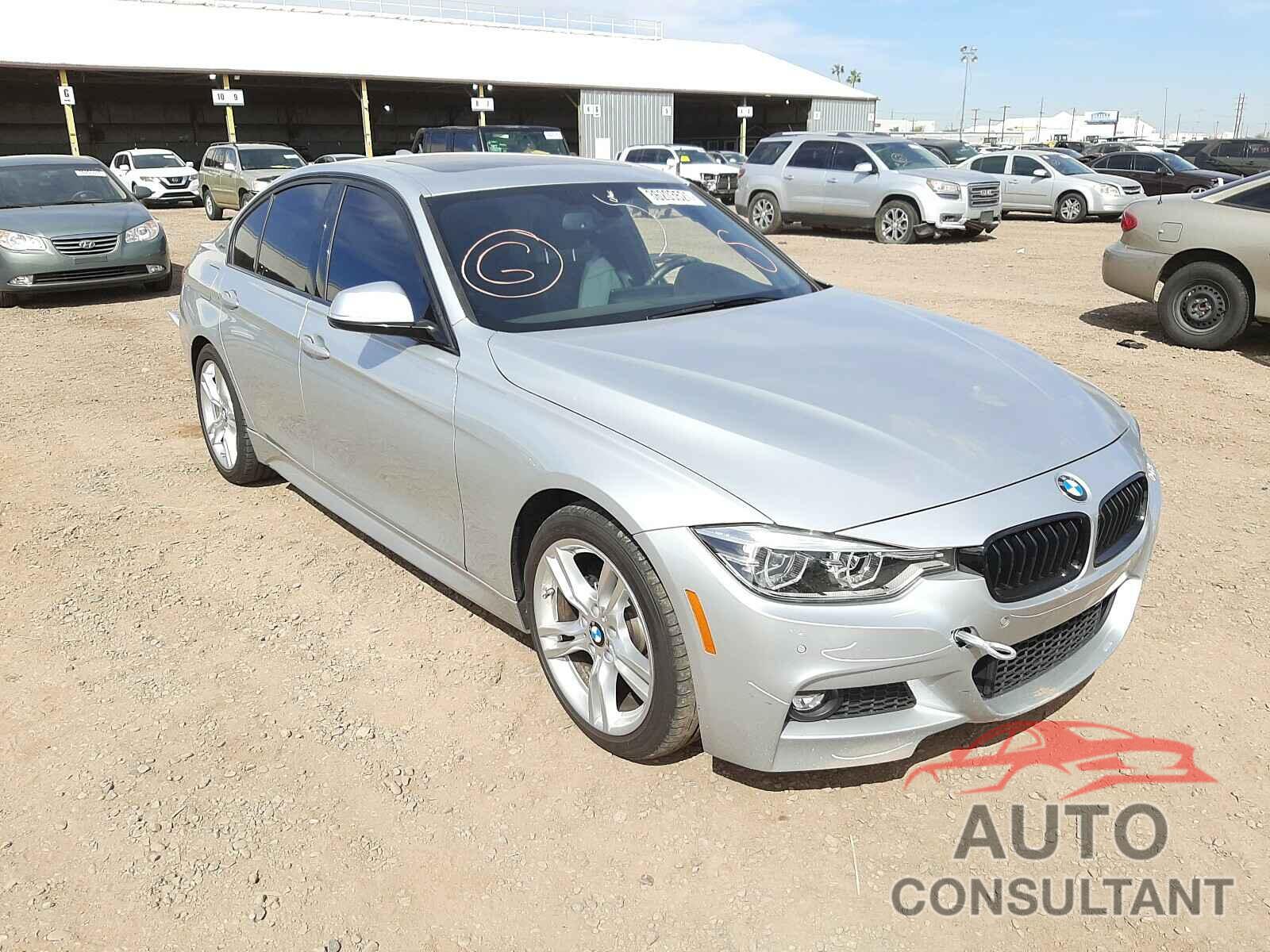 BMW 3 SERIES 2017 - WBA8E1C5XHK480014